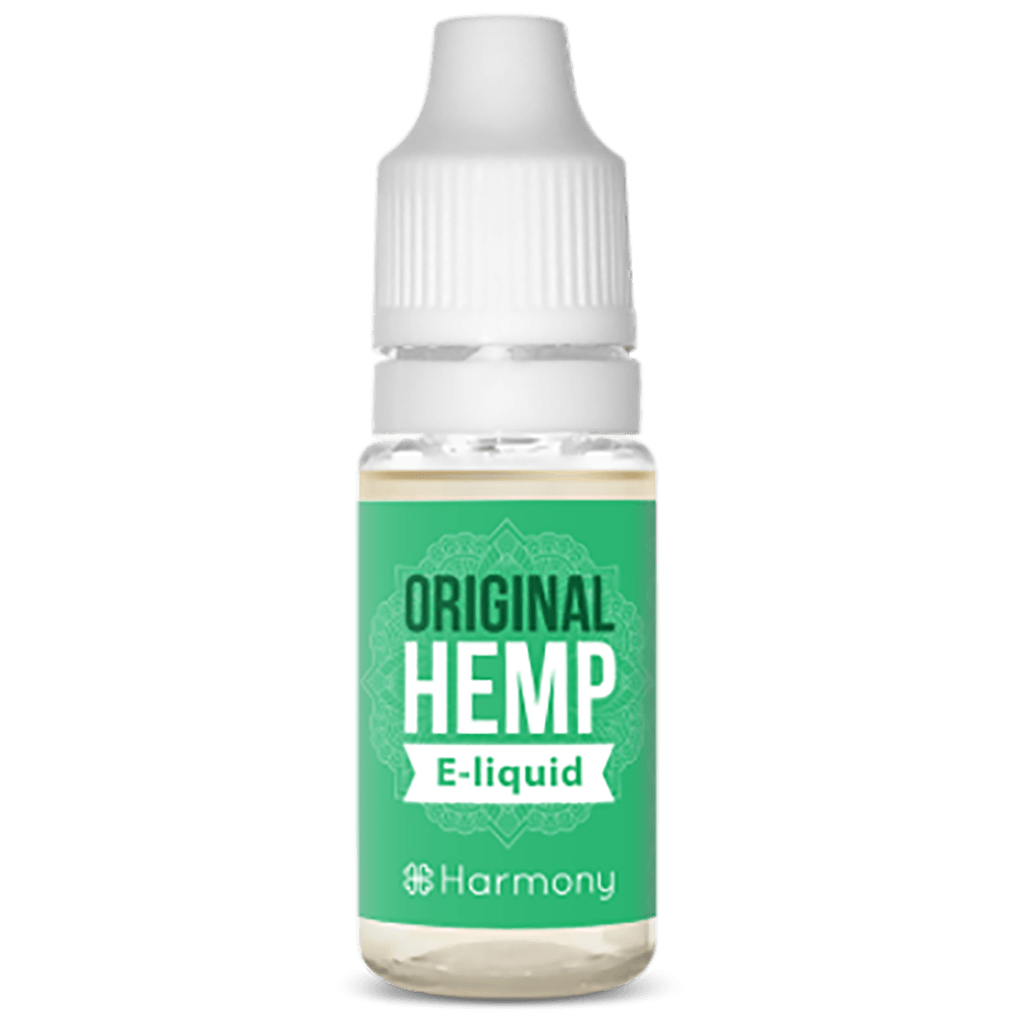 Een fles Harmony E-liquid 600 mg CBD - Klassieke hennep (10 ml).