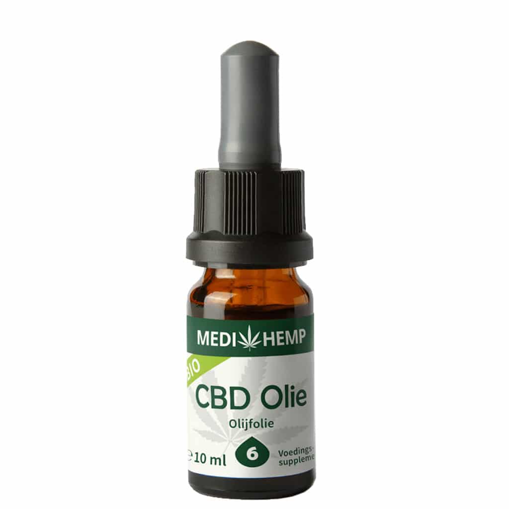 Medihemp CBD Olijfolie 6% (10ml).