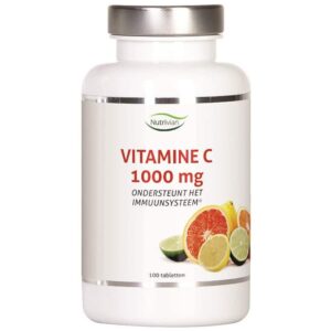 Vitamine C van Nutrivian (100 stuks) capsules.