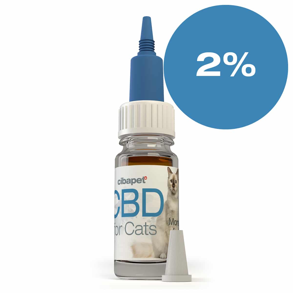 Cibapet CBD olie 2% voor katten (10ml) voor katten.