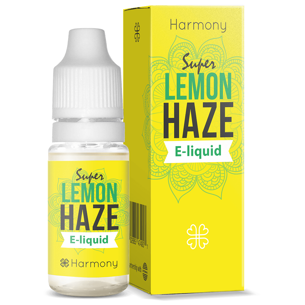 Harmony E-vloeistof 100 mg CBD - Lemon Haze (10 ml) e-vloeistof.