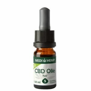 Medihemp CBD Olie RAW 5% (10ml) hennep cbd olie 5ml.