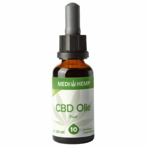 Medihemp CBD Olie Puur 10% (30ml).