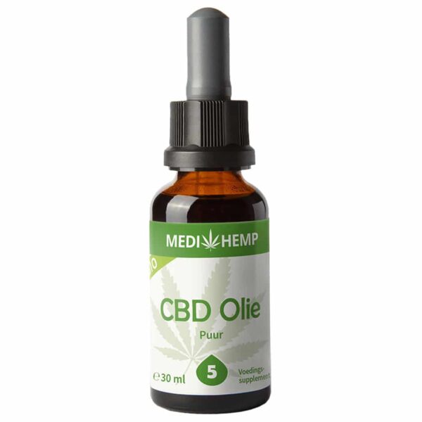 Medium Medihemp CBD Olie Puur 5% (30ml).