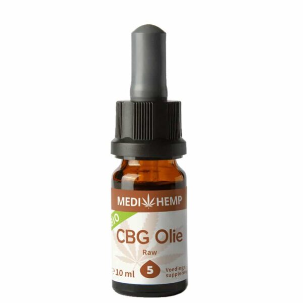 Medihemp – 5% CBG olie – natuurlijke smaak – 10ml.