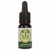 Een flesje Jacob Hooy CBD Olie 2,75% (100 ml) op een witte achtergrond.